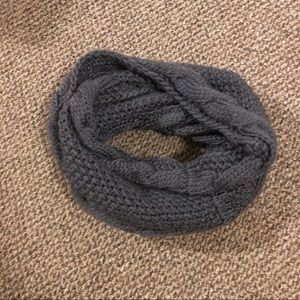 Altar’d State Cable Knit Gray Infinity Scarf